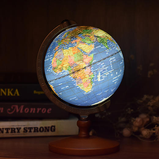 朋宸中文版卫星有灯触控地球仪 5英寸/13CM/PC-105HMW-2 商品图2