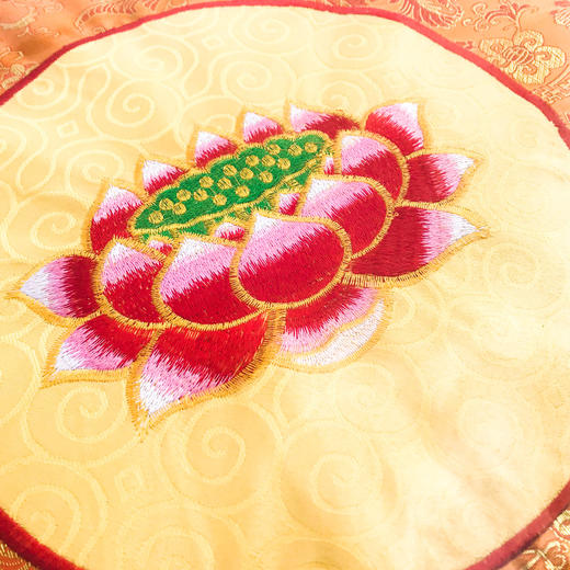 拜凳45*45莲花(黄) 商品图2