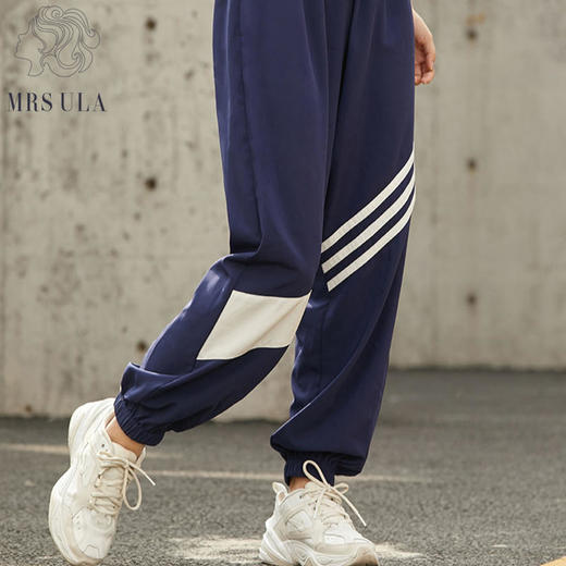 【显高显瘦舒服自在】MrsUla尤拉小姐暴走速干裤（情侣款）运动裤慵懒风休闲束脚裤清凉顺滑柔软透气居家运动外穿都好看~ 商品图2