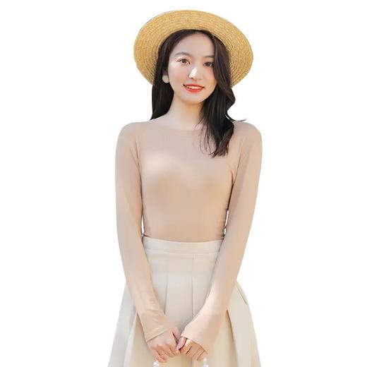 【限时福利买一送一】安舒蕾春季莫兰迪色女友衣亲肤柔软清新明亮百搭不挑人 商品图4