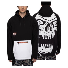 686 21-22 新款 Waterproof Hoody男款套头雪服 骷髅款