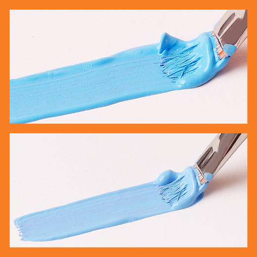 蒙玛特长扁峰尼龙笔文具绘画美术工具 商品图4