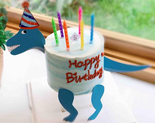 恐龙奶油蛋糕 下单前请仔细阅读商品详情 商品图0