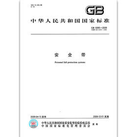 GB 6095-2009安全带 中国标准出版社