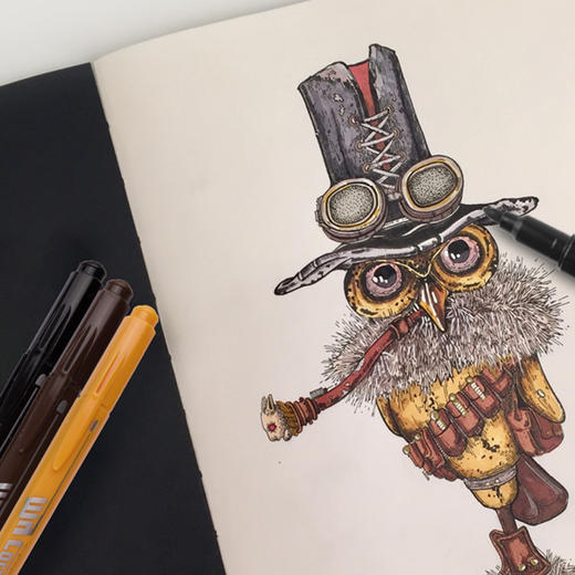 DONG-A双头单色水彩勾线笔MC2文具绘画美术工具 商品图3