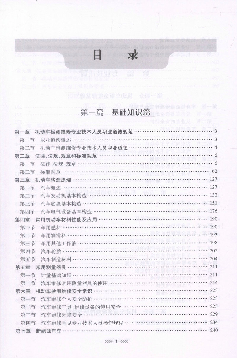 书摘图-书摘图2-机动车整形技术（检测维修工程师）-机动车钣金维修 全国机动车检测维修专业技术人员职业水平考试用书