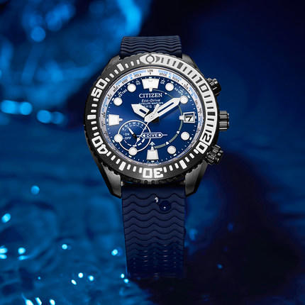 CC5006-06L 潜水舒博钛限定卫星对时蓝海神腕表 商品图1