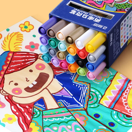 斯塔丙烯马克笔ST1000记号笔勾线笔绘画笔 商品图3