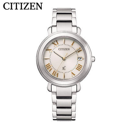 西铁城日本官方正品XC系列钢带复古时尚光动能女表EO1200-52A 商品图5