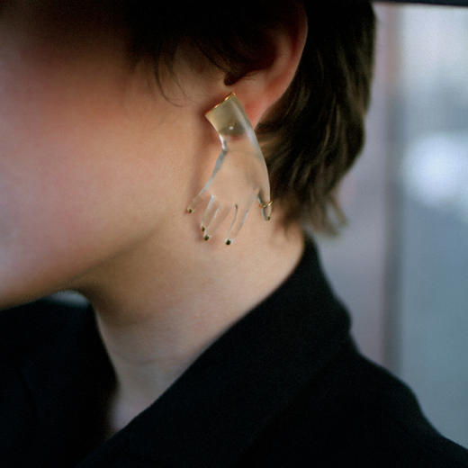 北京仓｜BEATRIZ PALACIOS-Renaissance-文艺复兴 不对称 耳环  [西班牙设计师] 商品图2