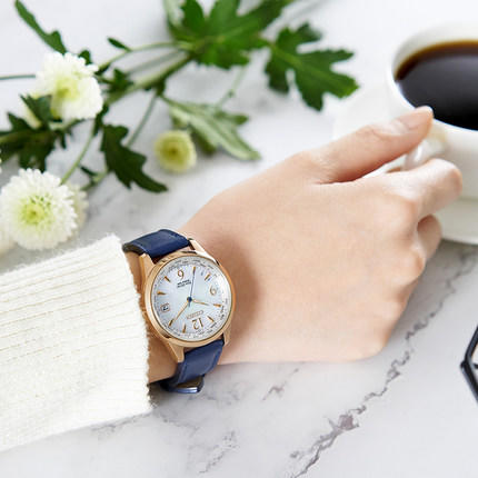 西铁城日本官方正品光动能皮带防水女表FC8003-06D 商品图3