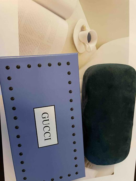 明星同款GUCCI墨镜男女圆形GG0206SK古驰太阳镜 商品图10