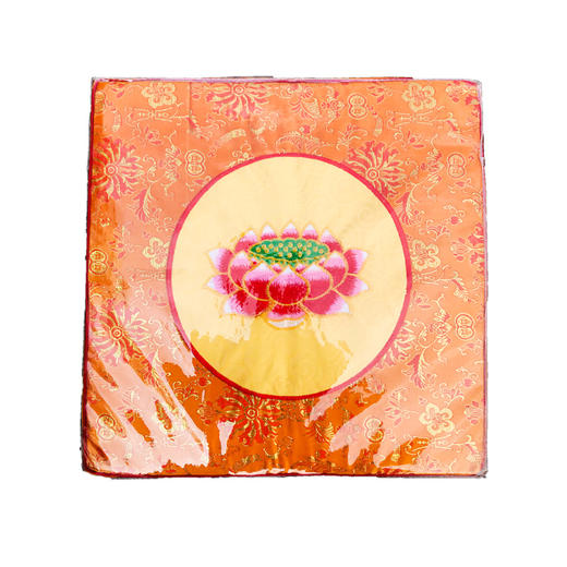 拜凳45*45莲花(黄) 商品图0