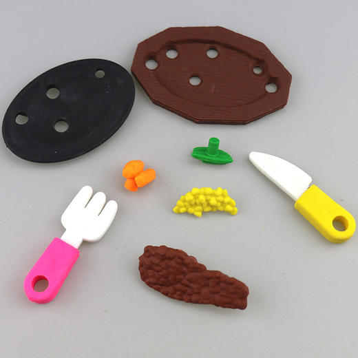 一正西餐料理橡皮擦/1601 商品图3