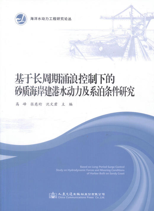 正版现货 基于长周期涌浪控制下的砂质海岸建港水动力及系泊条件研究 海洋水动力工程研究论丛 高峰 张慈珩 沈文君 编著 商品图1