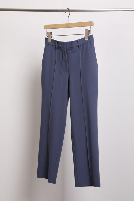 Semplicita | LHSHK 经典前褶西装裤 [ 蓝灰 / 黑 ] 商品图0