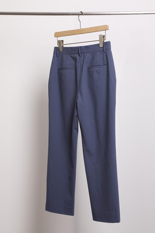 Semplicita | LHSHK 经典前褶西装裤 [ 蓝灰 / 黑 ] 商品图1