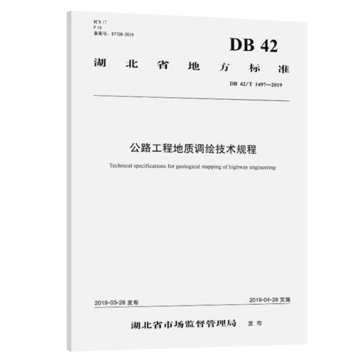 公路工程地质调绘技术规程（DB 42/T 1497—2019） 商品图5