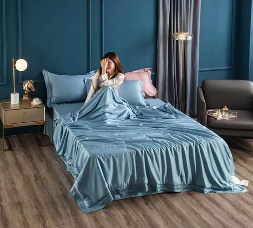 100%桑蚕丝水洗夏被 长丝绵 夏凉被 蚕丝被 空调被  5件套 商品图3