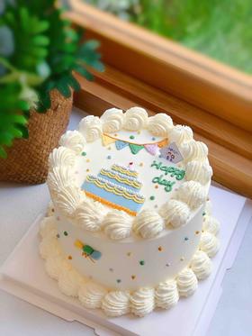 小清新奶油蛋糕 下单前请仔细阅读商品详情