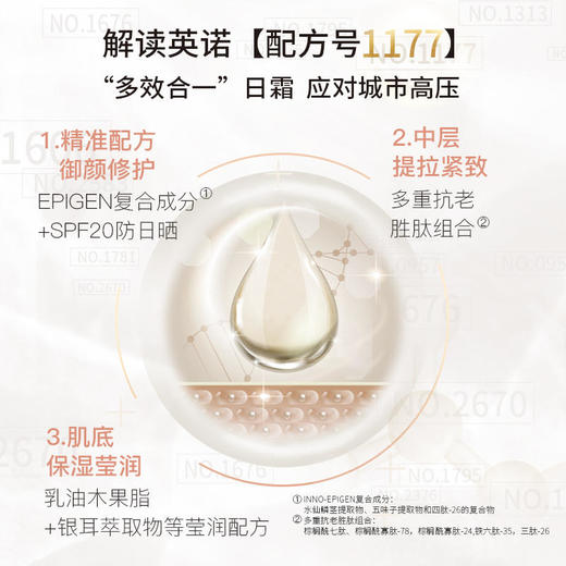 【英诺皮肤世家】EPIGEN180都市日霜SPF2050g1瓶装 商品图1