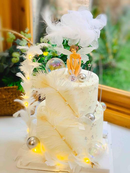 仙女双层奶油蛋糕 下单前请仔细阅读商品详情 商品图0