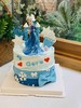 冰雪奇缘艾莎公主奶油蛋糕 下单前请仔细阅读商品详情 商品缩略图0