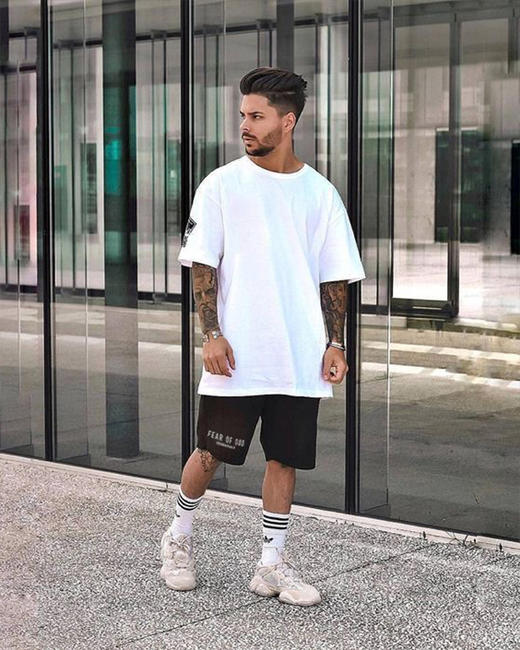 男针织中裤FGD04 商品图1