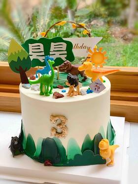 恐龙奶油蛋糕 下单前请仔细阅读商品详情