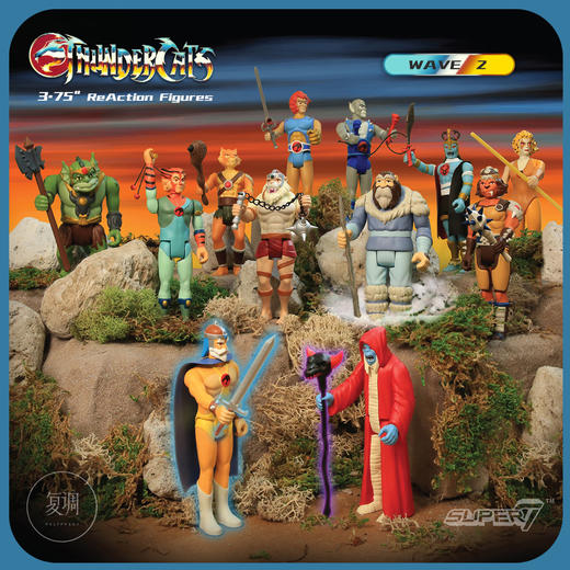 现货 Super7 霹雳猫 系列2 ThunderCats  3.75英寸 挂卡 商品图0