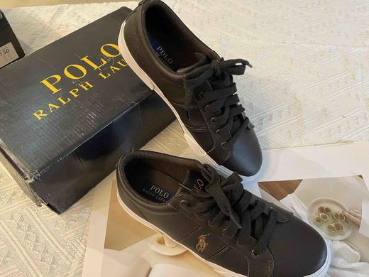 Polo Ralph Lauren真皮系带板鞋运动鞋码41码有原盒 商品图1