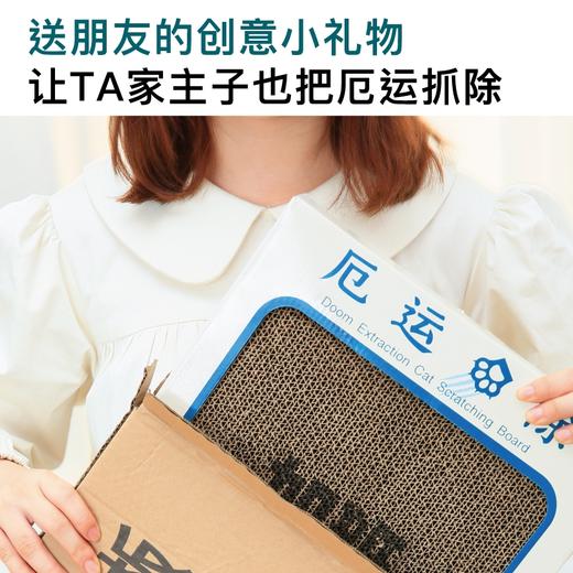 PurLab噗扑实验室厄运抓除猫抓板瓦楞纸磨爪耐抓耐磨猫玩具 商品图3