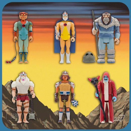 现货 Super7 霹雳猫 系列2 ThunderCats  3.75英寸 挂卡 商品图2