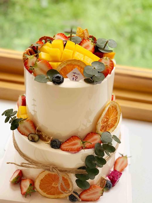 双层水果蛋糕 下单前请仔细阅读商品详情 商品图0