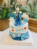 冰雪奇缘艾莎公主奶油蛋糕 下单前请仔细阅读商品详情 商品缩略图1