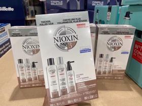 🔥特价！260元/套！NIOXIN3⃣️号洗护套装！内含：洗发水300ml+护发素300ml+精华液100ml！