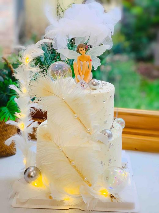 仙女双层奶油蛋糕 下单前请仔细阅读商品详情 商品图1