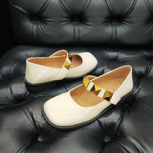 LFGJ 12803 玛丽珍女鞋日系女学院风复古圆头单鞋 商品图2