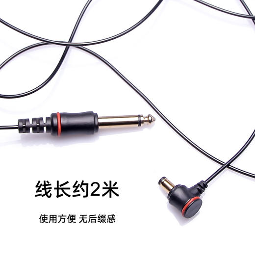 马牌纹身机勾线马达机勾线DC口RCA口 2米超细 惊蛰纹身器材 商品图3