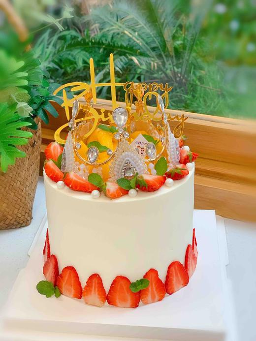 皇冠水果奶油蛋糕 下单前请仔细阅读商品详情 商品图1