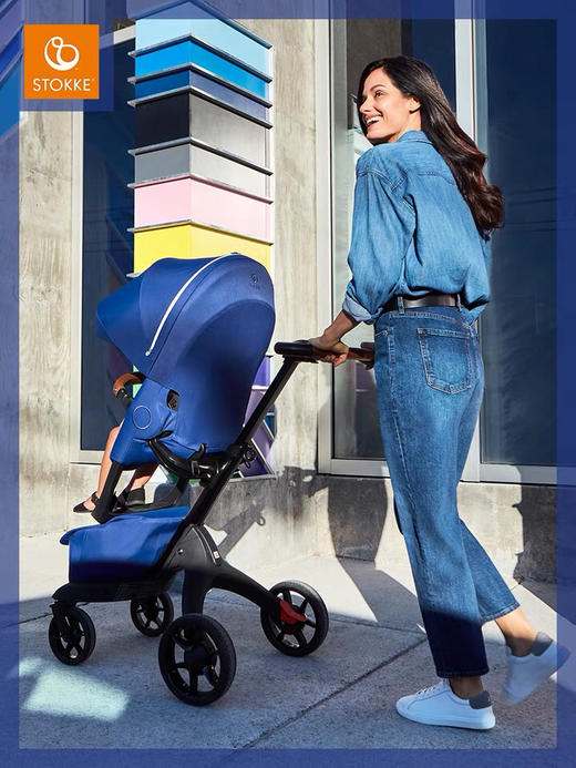 挪威 Stokke Xplory X 高景观婴儿推车四轮童车 商品图2