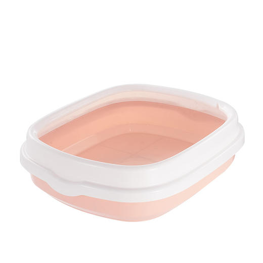 萌萌猫砂盆半封闭式猫厕所 铲屎官防外溅 猫咪用品猫沙盆猫屎盆 商品图5