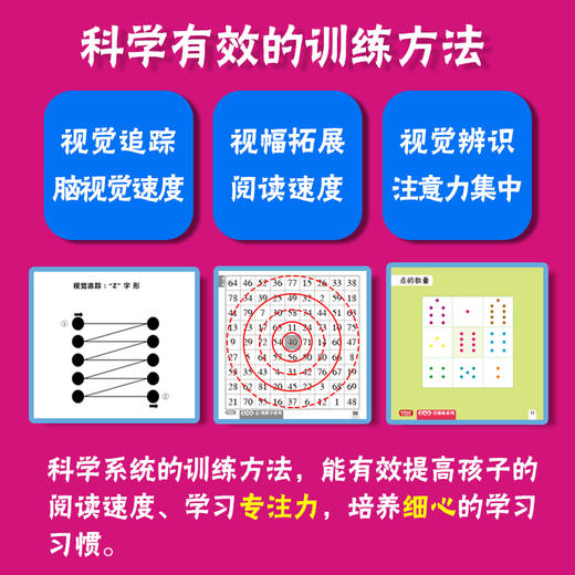 锻炼孩子专注力---舒尔特方格提高版（送舒尔特基础2个+本子1个） 商品图2