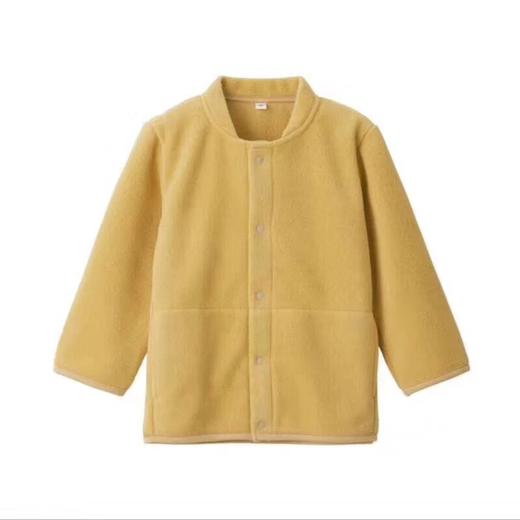 【摇粒绒儿童夹克】儿童春秋外套摇粒绒卫衣家居服纯色男女同款儿童夹克 商品图8