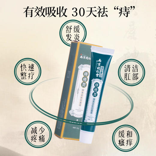 【买2送1，买3送2，买5送4】南京同仁堂痔疮灵老牌出品愈合痔疮裂口轻松5步解决保密发货 商品图4