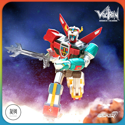 现货 Super7 百兽王 战神金刚宇宙保卫者 Voltron 终极版 商品图0