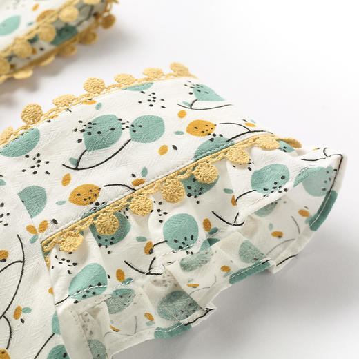 【纯棉碎花上衣】夏女童无袖上衣2021夏新款无袖吊带印花t恤 商品图4