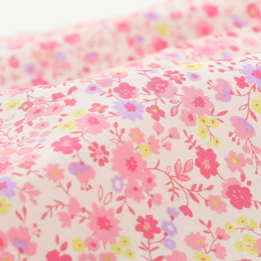 【纯棉碎花连衣裙】夏季新品女童薄款连衣裙时尚小碎花无袖圆领裙子 商品图6