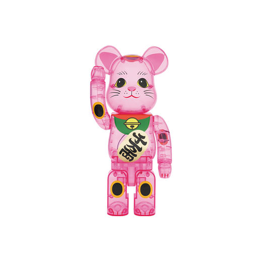 收藏系列 Be@rbrick 400%系列 千万两 透明粉色 商品图0