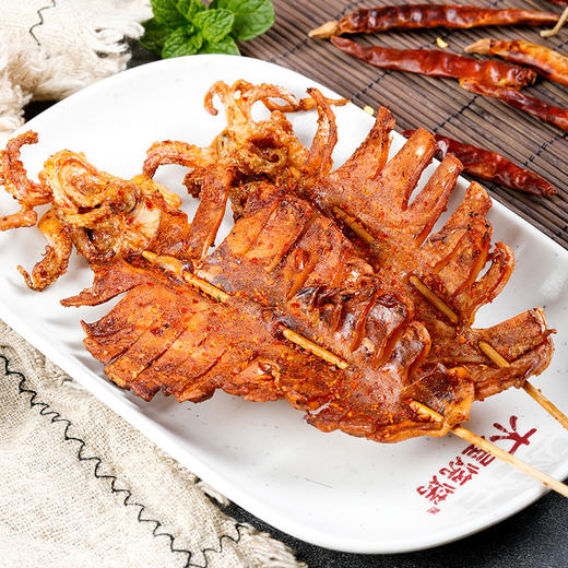 即食干鱿鱼配芥末酱油料15元1个 【上海,北京仓无货】 - 木屋烧烤食品